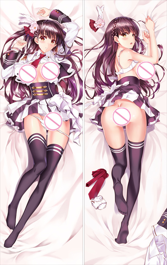 Crown Girl Hugging body anime cuddle pillow covers